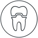 Icon style image for treatment: Crowns
